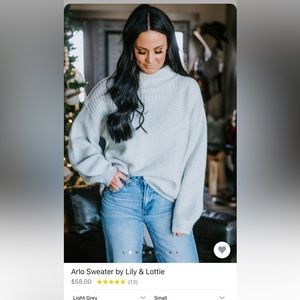 Arlo sweater by Lily & Lottie sold out